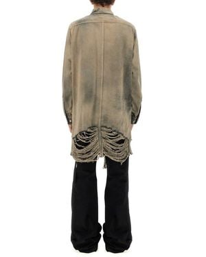 Rick Owens Denim Jacket - Natural