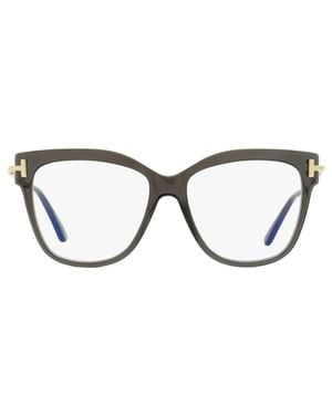 Tom Ford Block Eyeglasses Tf5704B 020- 54Mm Ft5704 Plastic (Acetate)/Metal - Black