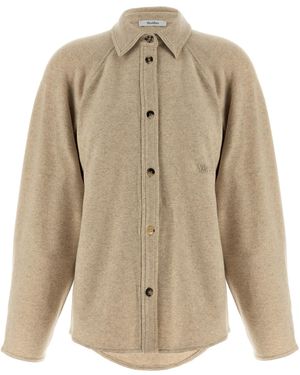 Max Mara 'Ceci' Overshirt - Natural