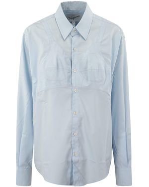 VAQUERA Bra Button Down Shirt Woven - Blue