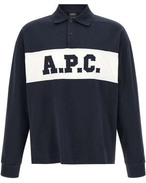 A.P.C. Alexis Polo Shirt - Blue