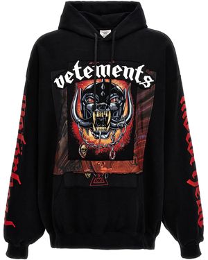 Vetements Motorhead Sweatshirt - Black