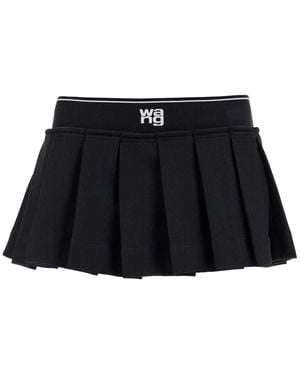 Alexander Wang Cheerleader Miniskirt - Black