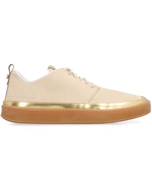 Volta Footwear Bosco Suede Sneakers - Natural