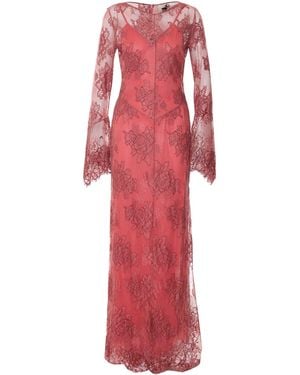 Aniye By Noa Lace Dress - Red