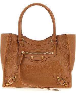 Balenciaga 'Le City' Mini Shopping Bag - Brown