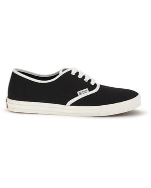 Prada Drill Trainers Upper: Cotton; Sole: Rubber - White