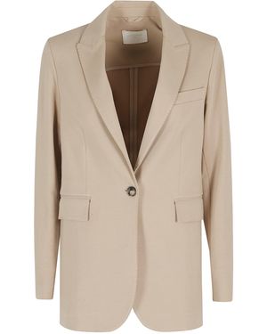 Circolo 1901 Blazer Fleece - Natural