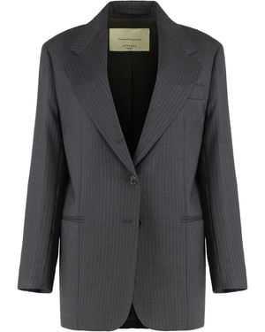 Weekend by Maxmara Blazer Wool Virgin Blazers - Black
