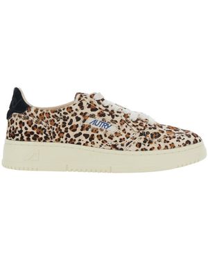Autry Sneakers Medalist Leather Cow Sneakers - White