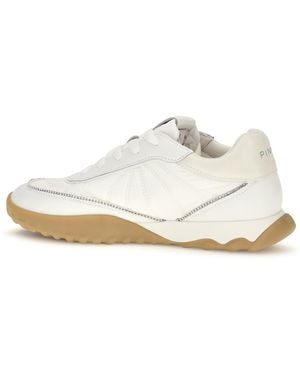 Pinko Leather Sneakers Gea Calf - White