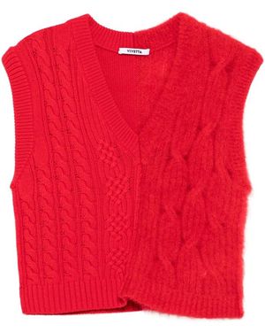 Vivetta Waistcoat - Red