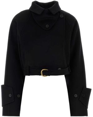 Chloé Wool Coat - Black