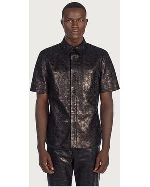 Ferragamo Leather-Jacket Clothing - Black