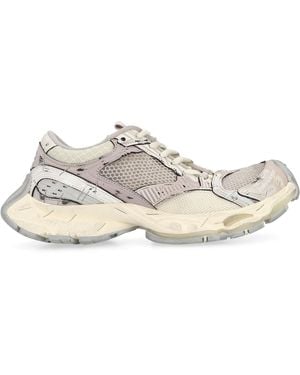 Balenciaga Stapler Low-Top Trainers Polyurethane Trainers - White