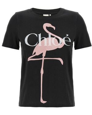Chloé Oversize T-Shirt - Black