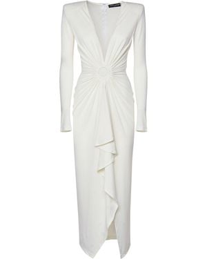 Alberto Audenino Dresses Jersey - White