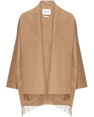 Max Mara Mxmabilita Short Camel Coat - Natural