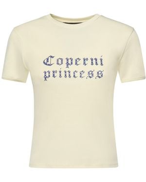 Coperni T-Shirts And Polos Cotton - Natural