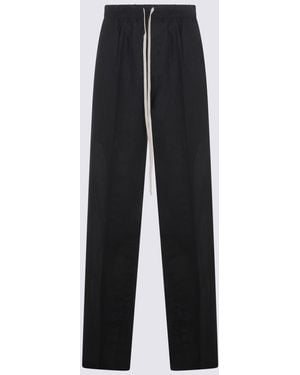 Rick Owens Cashmere Pants - Black