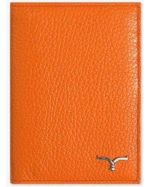 Larusmiani Passport Cover Fiumicino Accessory - Orange