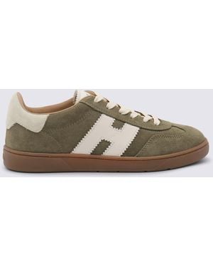 Hogan Light Leather Trainers - Brown