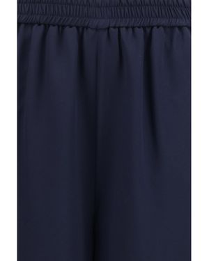 Max Mara Volonta Silk Trousers - Blue