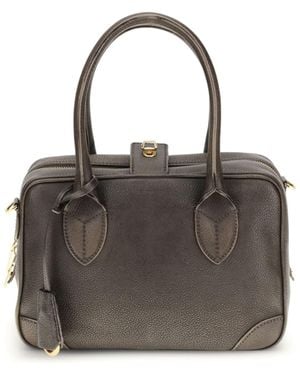 Golden Goose Vita Bag Treated Leather Body Metal - Multicolor