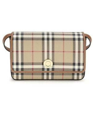 Burberry Beige Polyurethane Wallet - Metallic