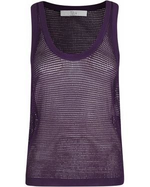 Tela Canotta Comby Top - Purple