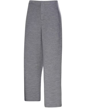 Max Mara Pure Pants Wool - Gray