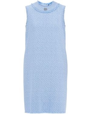 Dolce & Gabbana 'S Tweed Mini Dress - Blue
