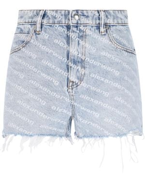 Alexander Wang Denim Shorts - Blue