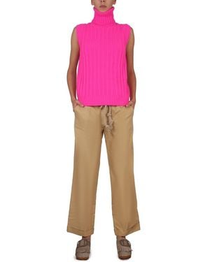 Jejia Carlo Pants Polyester Pants - Pink