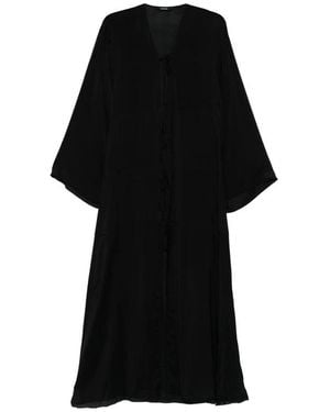 Bondi Born Cremona Tie-Detail Cover-Up - Black