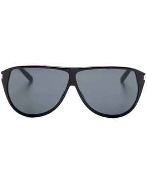 Saint Laurent Saint Laurent Eyewear Sl731Gaspar Sunglasses - Gray