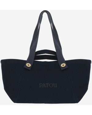 Patou Large Trapeze Tote Bag in Natural | Lyst