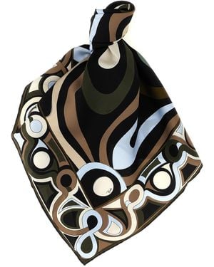 PUCCI Triangle Scarf - Black