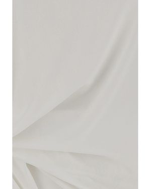 Jacquemus Top Peplo Viscose Dress - White