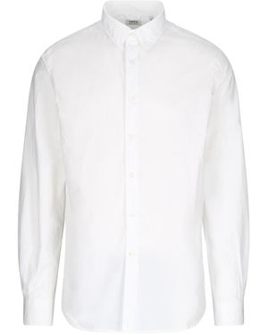 Aspesi Tailored Shirt With Button-Down Front - White