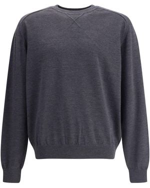 Jacquemus Crew-Neck Sweater - Blue