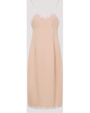 Carven Lingerie Viscose Midi Dress - Multicolour