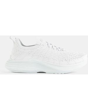 Athletic Propulsion Labs Techloom Zipline Running Trainer Blanc Fog Aqua Mist - White
