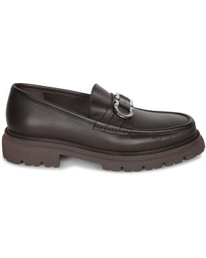Ferragamo Bleecker Dark Loafer - Grey