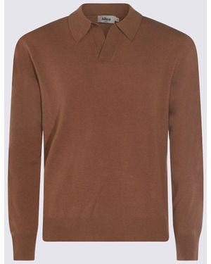 Altea Camel Wool Knitwear - Brown
