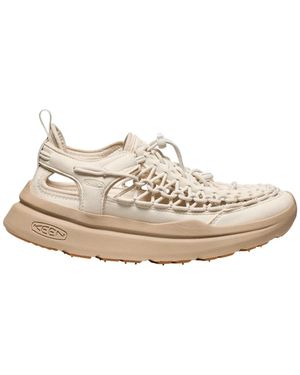 Keen Trainer Uneek Wk Birch/Plaza Taupe - White