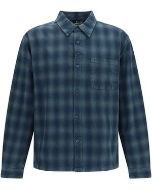 Represent Checked Flannel Shirt Cotton - Blue