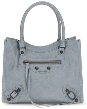 Balenciaga Lamb Ovis Aries Shoulder Bag - Grey