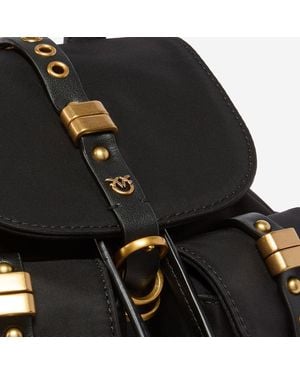 Pinko Nylon Backpack Backpacks - Black