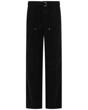 Sacai Duck X Carhartt Wip Trousers - Black